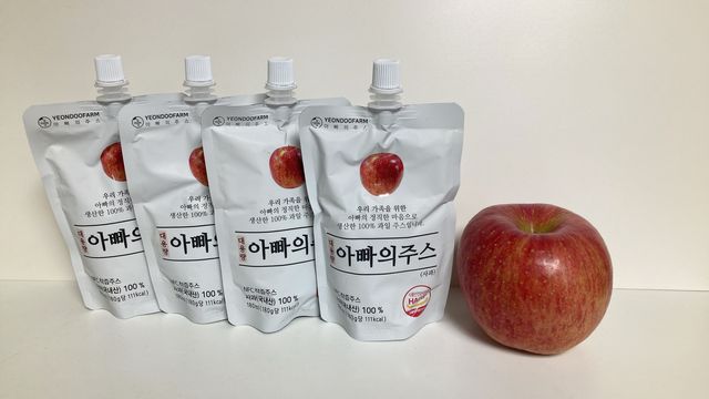 [연두팜] 파인애플주스 100ml 30개입 리뷰 사진