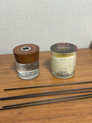 아로니카 앤우드 디퓨저+소이캔들 SET — 5점을 준 리뷰어가 2023년 11월 올린 사용 사진