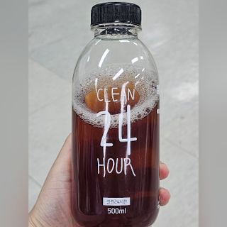 클린24시간 1BOX(5포) + 전용보틀(500ml) — 5점을 준 리뷰어가 2023년 7월 올린 사용 사진