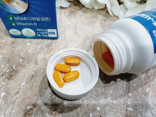 에이치알팜 조인트-서포트 보스웰리아 MSM 650mg x 120정 — 5점을 준 리뷰어가 2021년 4월 올린 사용 사진