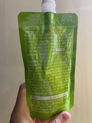 [이롬] 오크라 마시는 뷰티드링크 100mL x 20입 — 5점을 준 리뷰어가 2022년 9월 올린 사용 사진