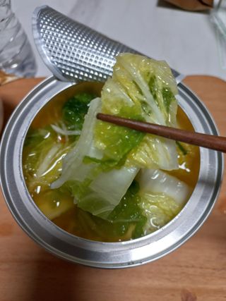 셰프애찬 단호박 백김치 1kg — 5점을 준 리뷰어가 2022년 10월 올린 사용 사진