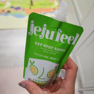 JEJUFEEL 풋풋한 제주담은 청귤에이드 — 5점을 준 리뷰어가 2022년 10월 올린 사용 사진