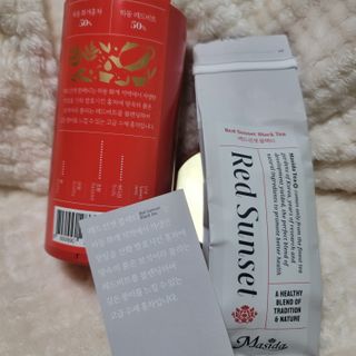 마시다 붉은 석양 빛을 담은 프리미엄 수제 블렌딩 홍차, 레드선셋블랙티 — 5점을 준 리뷰어가 2021년 3월 올린 사용 사진