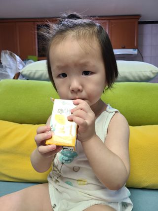 메디웰 페디아드링크 미니 바나나맛 — 4점을 준 리뷰어가 2022년 8월 올린 사용 사진