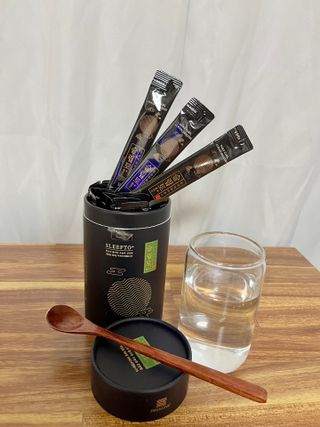 프리마인 자체 기업부설 연구소에서 찾아낸 건강한 수면의 비밀.  슬립토 플러스 30포 — 5점을 준 리뷰어가 2022년 4월 올린 사용 사진