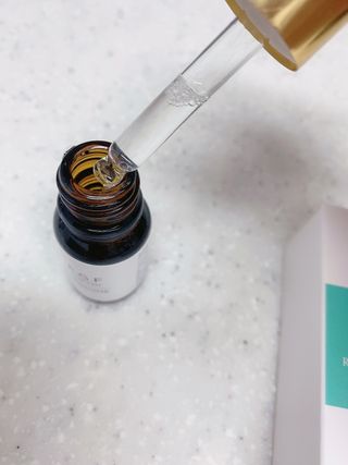 랑팡 EGF+FGF 10ppm 리포좀 앰플 원액 10ml — 5점을 준 리뷰어가 2021년 10월 올린 사용 사진