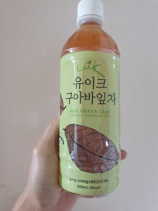 소담스퀘어 상암 제로카페인x제로칼로리 제주 유기농 유이크 구아바잎차 500ml x 6개입 (1박스) — 4점을 준 리뷰어가 2022년 11월 올린 사용 사진