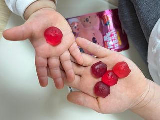[팔도] 잔망루피젤리 믹스베리맛 42g 8개 — 5점을 준 리뷰어가 2022년 2월 올린 사용 사진