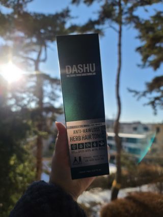 다슈코리아 다슈 데일리 안티 헤어로스 허브 헤어토닉 150ml — 5점을 준 리뷰어가 2021년 2월 올린 사용 사진