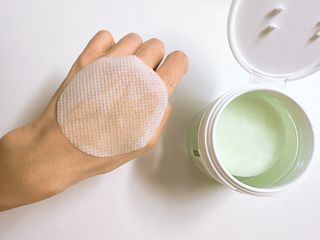 디에이브 더마-테카 바이옴 카밍패드 60매 — 5점을 준 리뷰어가 2023년 2월 올린 사용 사진