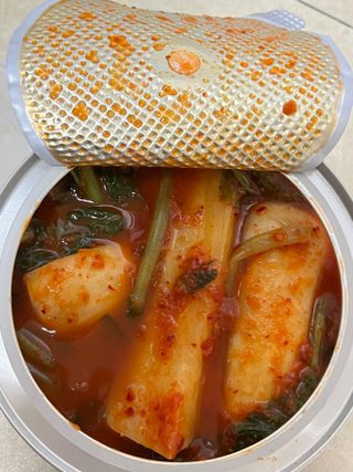 셰프애찬 알타리김치 총각김치 1kg — 5점을 준 리뷰어가 2022년 10월 올린 사용 사진