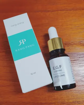 랑팡 EGF+FGF 10ppm 리포좀 앰플 원액 10ml — 5점을 준 리뷰어가 2021년 10월 올린 사용 사진