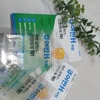 [큐어반H 커팅] 간편하게 떼서 쓰는 자외선차단 습윤밴드 (1팩/30매입) — 5점을 준 리뷰어가 2022년 12월 올린 사용 사진