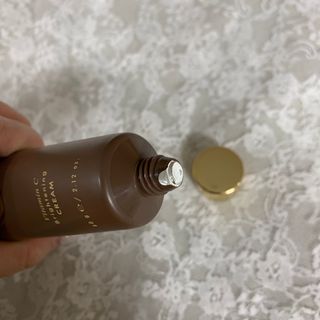 산다화 비타민C 화이트닝 크림 — 5점을 준 리뷰어가 2023년 4월 올린 사용 사진