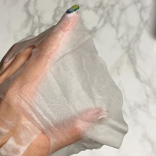에이스노 레스큐 부스트 하이드레이션 시트마스크 — 5점을 준 리뷰어가 2021년 9월 올린 사용 사진