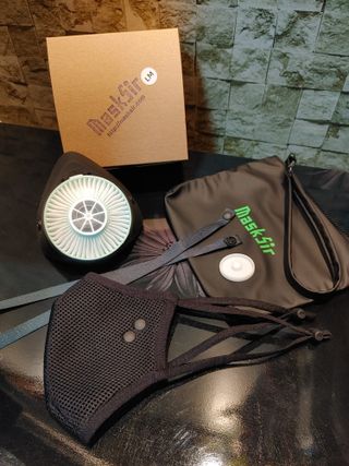 어치제작소 MaskSir Fusion Mask — 4점을 준 리뷰어가 2022년 5월 올린 사용 사진