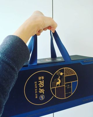 광동생활건강 [광동] 바르게 만든 녹용, 광동정녹청 — 5점을 준 리뷰어가 2021년 11월 올린 사용 사진