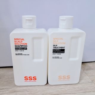 트리플에스 탈모 샴푸 275ml + 실크 트리트먼트 275ml — 5점을 준 리뷰어가 2021년 4월 올린 사용 사진