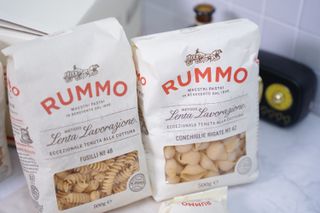 [Rummo]이탈리안 프리미엄 파스타 룸모 파스타 8종+리미티드 에디션 룸모 에이프런 — 5점을 준 리뷰어가 2021년 10월 올린 사용 사진