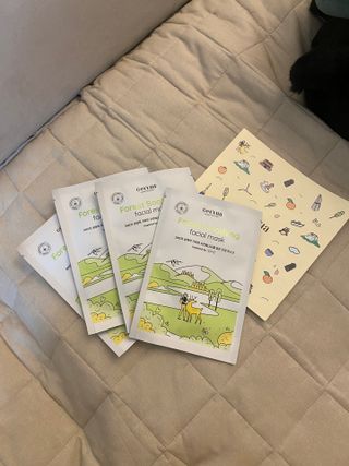 세뚜아(Cettua) [세뚜아] 포레스트 수딩 마스크 Cettual Forest  Soothing Mask 5매 — 4.5점을 준 리뷰어가 2024년 1월 올린 사용 사진
