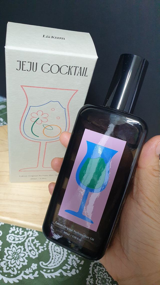 라쿰 제주칵테일 헤어퍼퓸 (헤어에센스/오일) 100ml 리뷰 사진