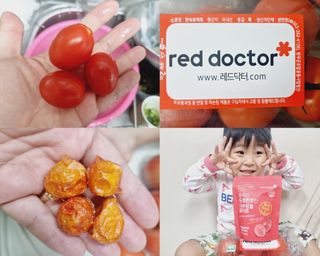 레드닥터 대추방울토마토 + 통째로 동결건조한 대추방울토마토 — 5점을 준 리뷰어가 2022년 12월 올린 사용 사진