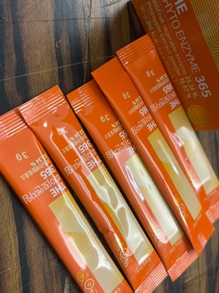 [닥터루템]맛있는 파인애플맛 과채효소 THE파이토엔자임365 1box (30포) — 5점을 준 리뷰어가 2023년 3월 올린 사용 사진
