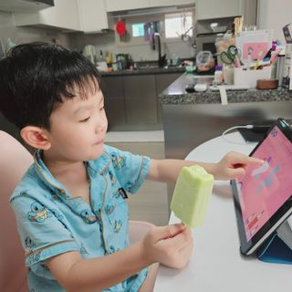나우[소중한글]100일 만에 완성하는 소리중심 한글 공부 - 소중한글 100일 이용권 — 5점을 준 리뷰어가 2024년 6월 올린 사용 사진