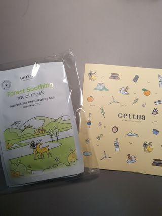 세뚜아(Cettua) 나우[세뚜아] 포레스트 수딩 마스크 Cettual Forest  Soothing Mask 4매 — 4점을 준 리뷰어가 2024년 3월 올린 사용 사진