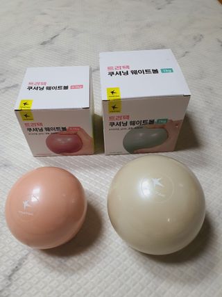트라택 쿠셔닝 웨이트볼 0.5kg + 1kg SET — 5점을 준 리뷰어가 2022년 4월 올린 사용 사진