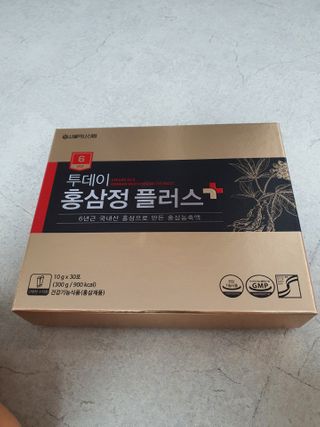 서울약사신협_투데이홍삼정플러스스틱_10g x 30포 — 5점을 준 리뷰어가 2021년 2월 올린 사용 사진