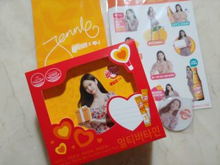 광동생활건강 [제니에디션] 비타500데일리스틱 gift set 60포+제니굿즈 3종+쇼핑백 — 5점을 준 리뷰어가 2021년 11월 올린 사용 사진