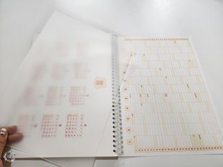 리훈 2023년 곰부 체크리스트 위클리 다이어리 — 5점을 준 리뷰어가 2022년 11월 올린 사용 사진