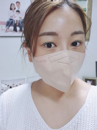 [애니가드] 셋업 메베마스크라이트  (대형 4컬러 + 중형 4컬러) — 5점을 준 리뷰어가 2022년 6월 올린 사용 사진