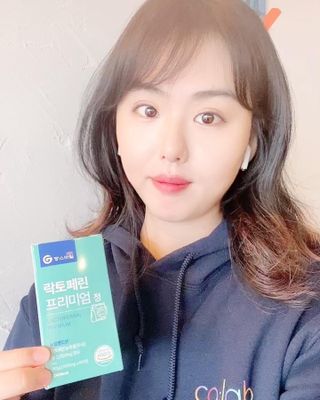 짱스마일 락토페린 프리미엄 정 1000ml x 60정 — 5점을 준 리뷰어가 2023년 1월 올린 사용 사진