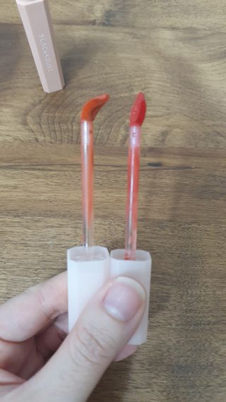 [블랙루즈]하프앤하프틴트 10종 中 택1+랜덤1 — 4점을 준 리뷰어가 2021년 2월 올린 사용 사진