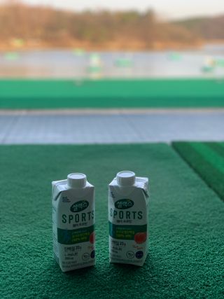 셀렉스스포츠 셀렉스 스포츠 웨이 프로틴 복숭아_ 330ml x 12팩 — 5점을 준 리뷰어가 2021년 3월 올린 사용 사진