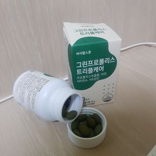 바이탈스푼 그린프로폴리스트리플케어 — 5점을 준 리뷰어가 2021년 6월 올린 사용 사진