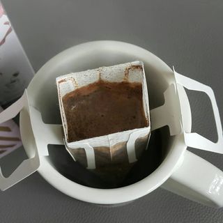 (주)쟈뎅 쟈뎅 클래스 핸드 드립 커피 10P 2종_디카페인 1종+랜덤 플레이버 1종 — 5점을 준 리뷰어가 2021년 4월 올린 사용 사진