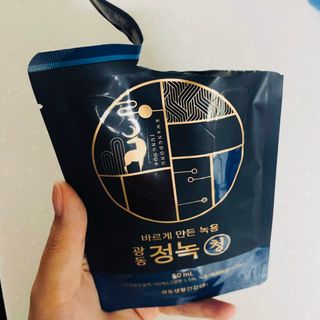 광동생활건강 [광동] 바르게 만든 녹용, 광동정녹청 30포. — 5점을 준 리뷰어가 2022년 6월 올린 사용 사진