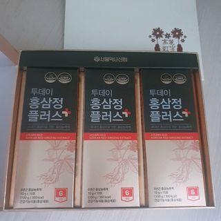 서울약사신협_투데이홍삼정플러스스틱_10g x 30포 — 5점을 준 리뷰어가 2021년 3월 올린 사용 사진