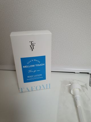타포미 멜로우 터치 바디로션 500ml — 5점을 준 리뷰어가 2023년 3월 올린 사용 사진