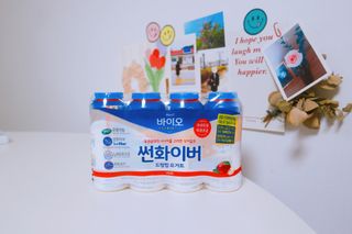 LIVE 매일바이오 썬화이버 드링킹 요거트 — 5점을 준 리뷰어가 2022년 8월 올린 사용 사진