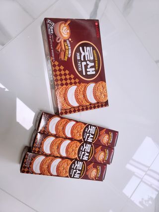 롯데제과 롯샌 카페크런치 — 5점을 준 리뷰어가 2021년 10월 올린 사용 사진