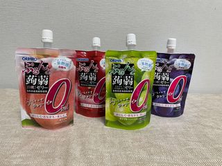 ORIHIRO 오리히로 곤약젤리 제로칼로리 130g 4종 4팩(맛별로 1팩씩) — 5점을 준 리뷰어가 2023년 1월 올린 사용 사진