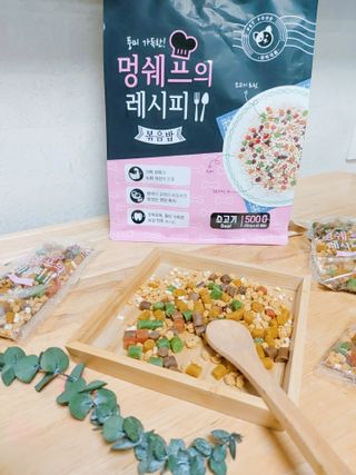멍쉐프의 레시피 볶음밥 — 5점을 준 리뷰어가 2021년 7월 올린 사용 사진