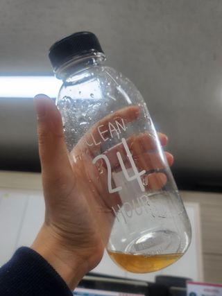 클린24시간 레드박스 1BOX(5포) + 전용보틀(500ml) — 5점을 준 리뷰어가 2024년 2월 올린 사용 사진