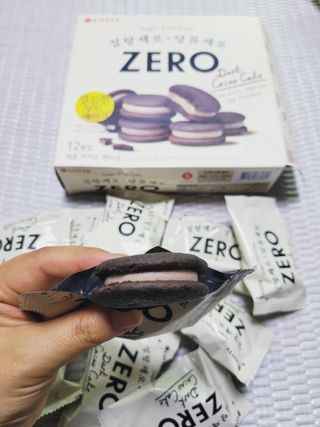 ZERO (초콜릿 칩 쿠키, 카카오 케이크, 후르츠 젤리, 아이스 콜라, 아이스 초코바) — 5점을 준 리뷰어가 2022년 6월 올린 사용 사진