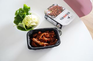 [닭집아들] 직화마라국물닭발 & 직화통뼈닭발 — 4점을 준 리뷰어가 2024년 3월 올린 사용 사진